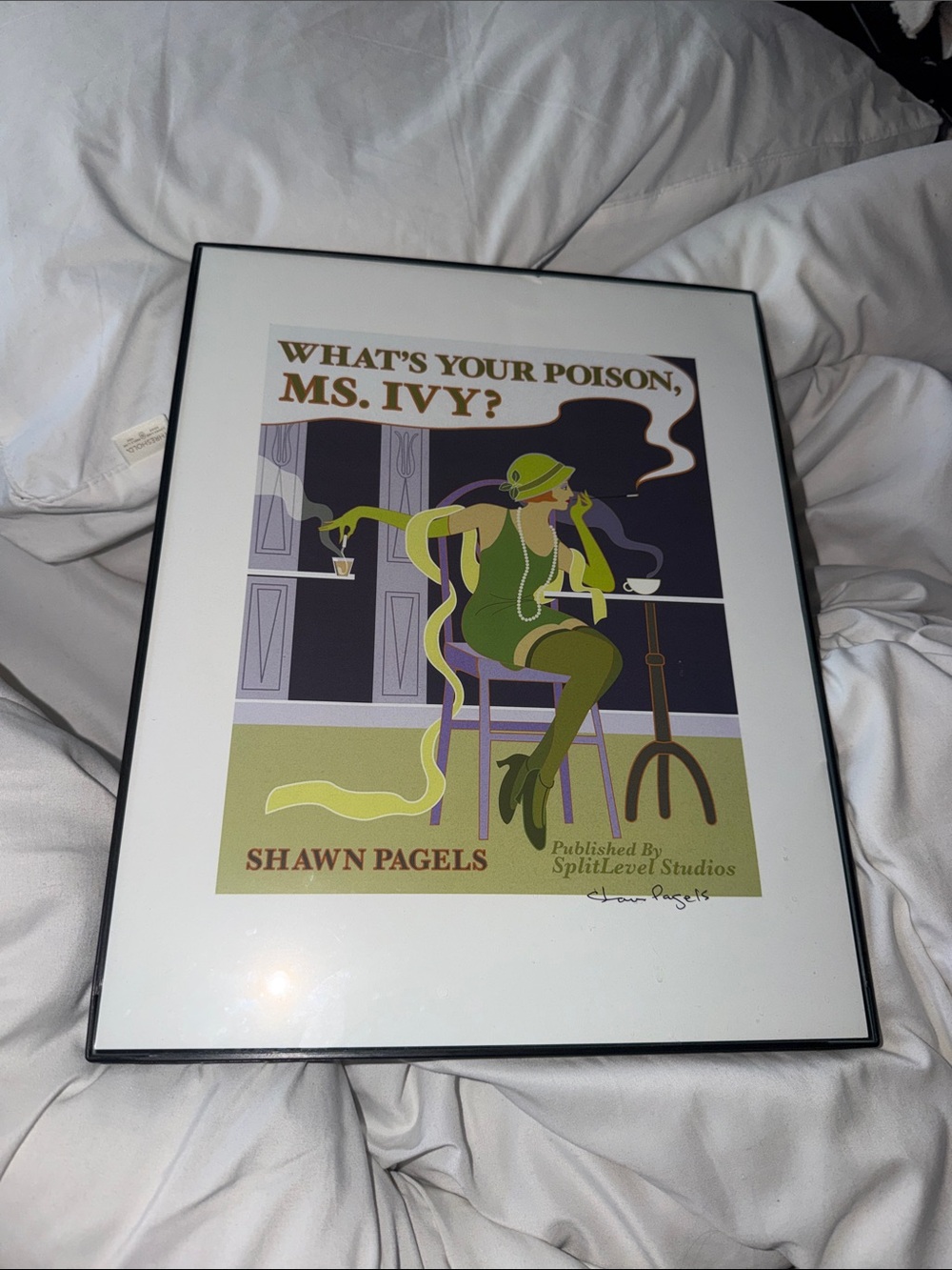"What's Your Poison, Ms. Ivy?" 11x14